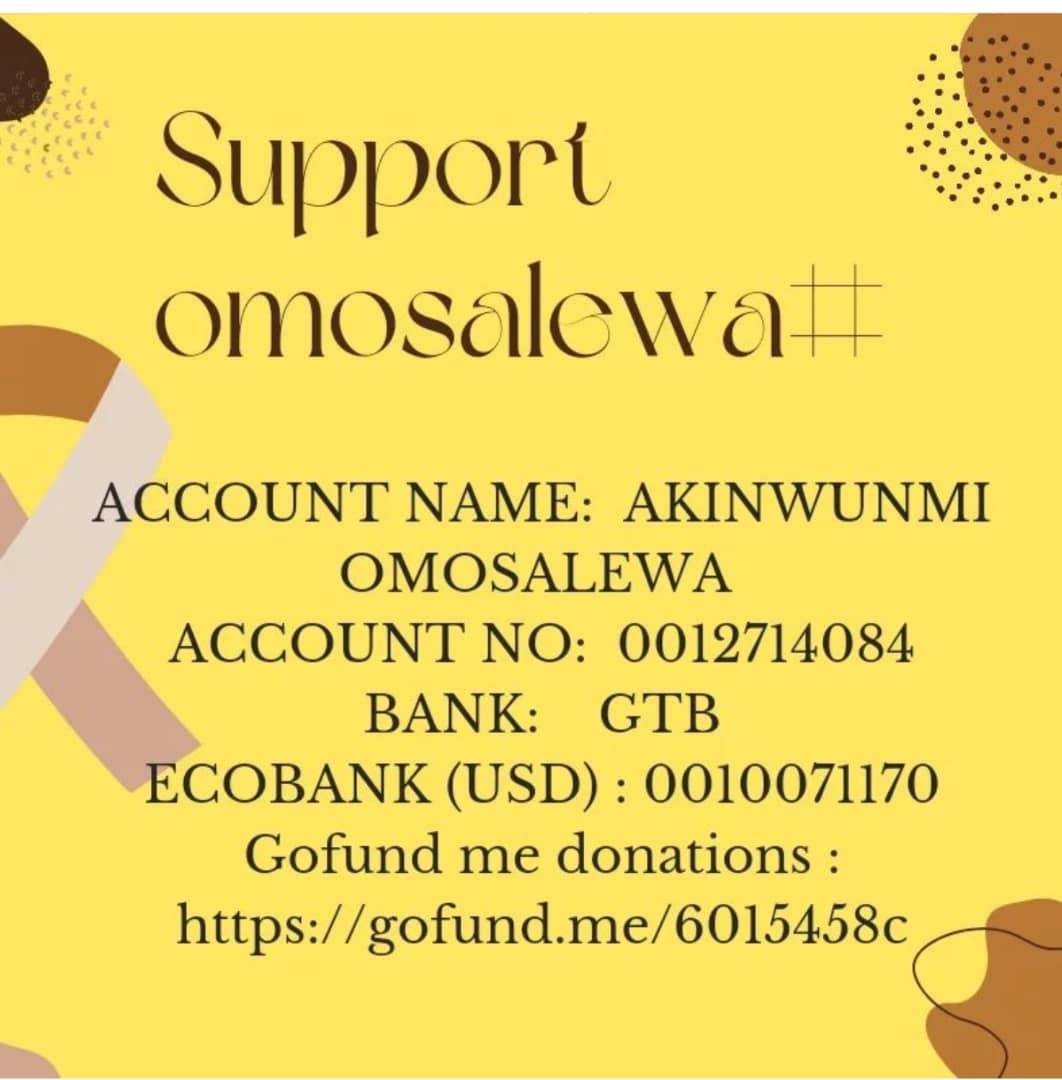 chynienie's tweet photo. #SaveOmosalewa #SupportOmosalewa 
Please still on this matter, my friend needs a double lung transplant. please help us in anyway you can, it will go a long way.
https://t.co/88duNXzmaj
 @shaleywa @davido @jidesanwoolu @aproko_doctor @AlikoDangoteFdn https://t.co/nNixLlLOar