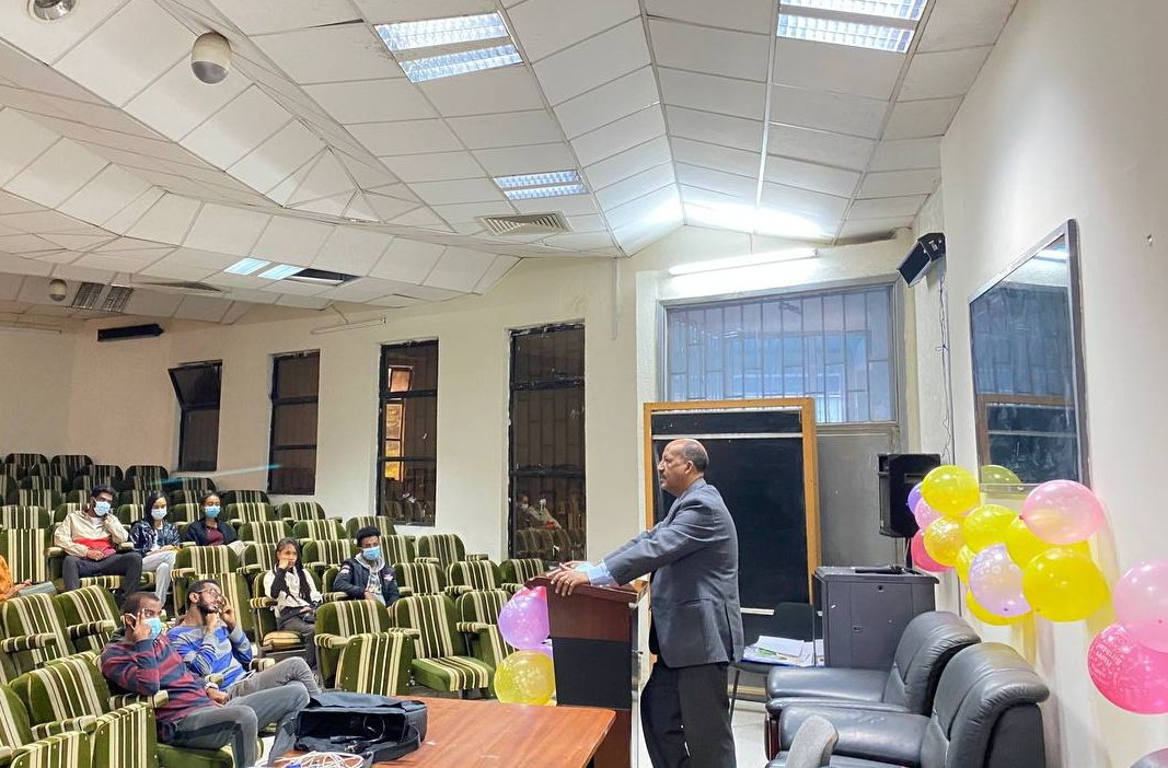 emsa_aa's tweet photo. We had a very successful Capacity Building Training Workshop on March 19 &amp; 20. We were honored by the presence of Dr. Andualem Deneke, CED of Black Lion Specialized Hopsital, and Dr. Tequam Debebe, Dean of the College Health Science to the opening ceremony. https://t.co/PgI320NDq5