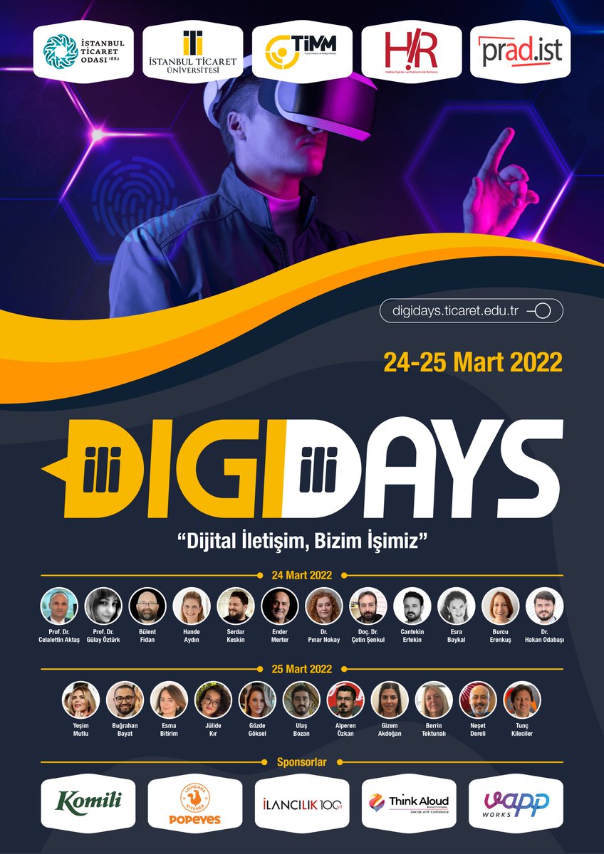 itohaber1885's tweet photo. İstanbul Ticaret Üniversitesi İletişim Fakültesi’nde digidays başlıyor

👉https://t.co/c0p5eDkt2q

@ticaretedutr https://t.co/uU0eNP02n8