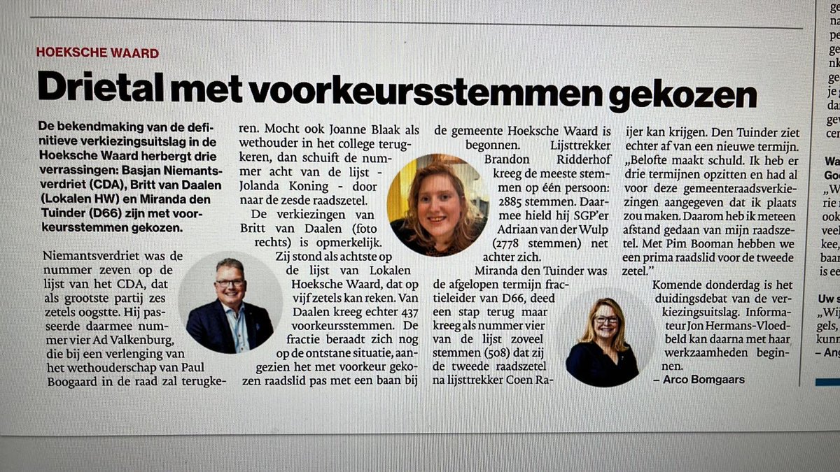 Miranda Den Tuinder - van Meteren tweet media