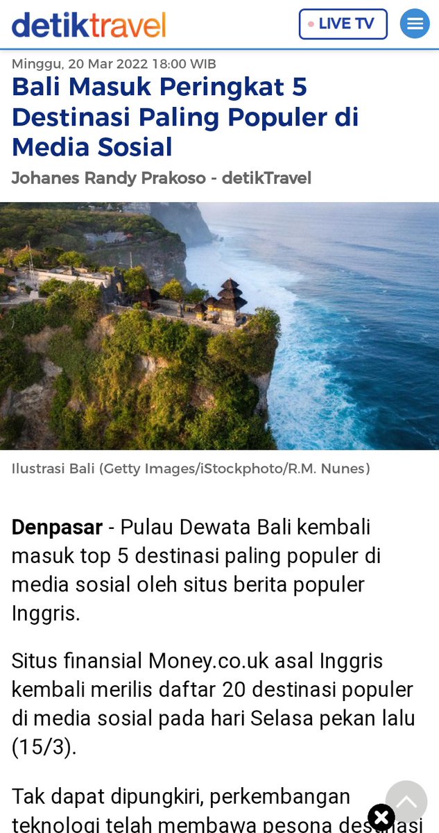 MyBaliActivity's tweet photo. Proud to be most popular destination is social media after 
#London #Dubai #Paris and #NewYork
♥️ #Bali 🔥🔥🔥
https://t.co/eXOdSnA8aM
.
.
#travel #destination #LoveBali #vacation #Paradise #NYC #balireborn #Traveller #holidayslist https://t.co/g7DQWDLm0l