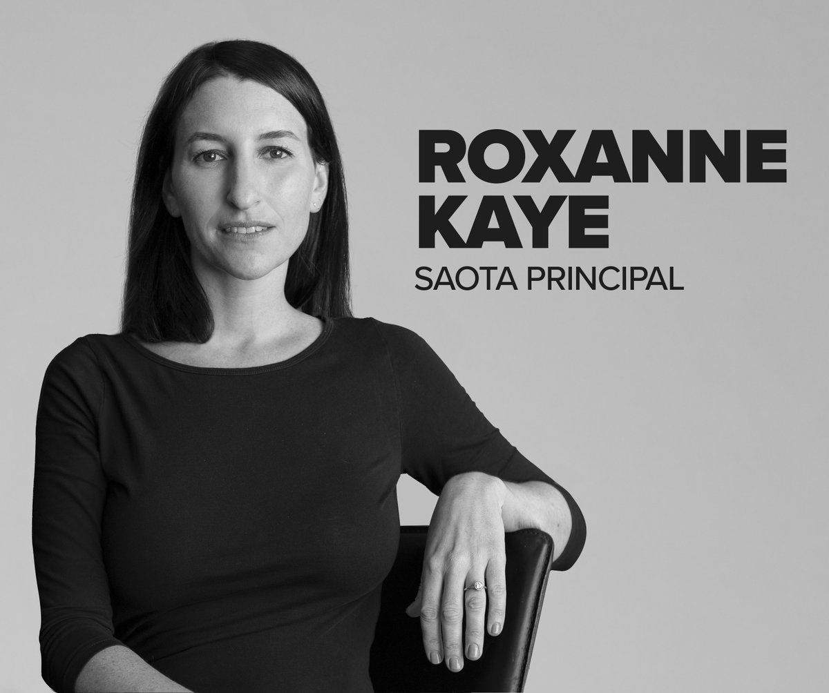 <a href="/_SAOTA/">SAOTA</a> is proud to announce the promotion of Roxanne Kaye to Principal: saota.com/roxanne-kaye-p… #SAOTA #Promotion