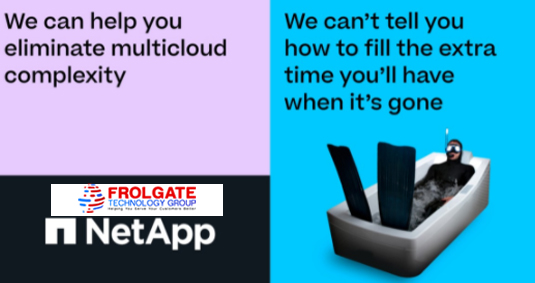 frolgatetech's tweet image. Multi-cloud does not have to be multi complicated. Get flexibility , control and integrated data management across clouds. #netapp #frolgatetechnologygroup #corecomputing