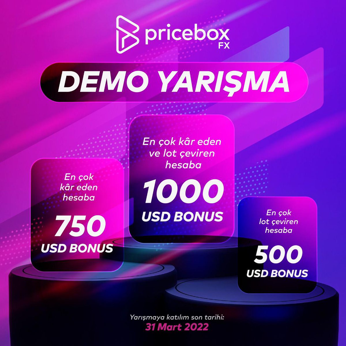 🌟DEMO YARIŞMASI🌟

Detaylı bilgilendirme için temsilcilerimizle iletişime geçebilirsiniz. 

Son katılım 31 Mart