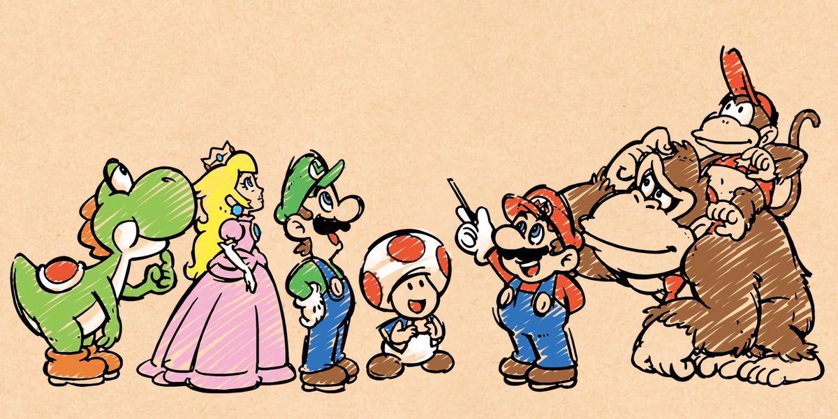 Mario presenting a bold new idea. C/- Nintendo Co., Ltd. CSR Report 2016