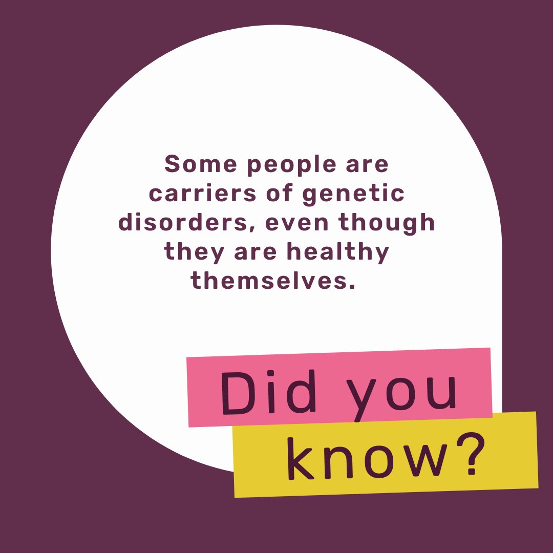 GenomPrediction's tweet photo. Genetic counseling and testing can help you learn more about your risk. It can also let you know the likelihood of passing some disorders on to your children.

#IVF #GenomicPrediction #LifeView #GeneticTesting #ChoiceOverChance https://t.co/WQXnCBknan