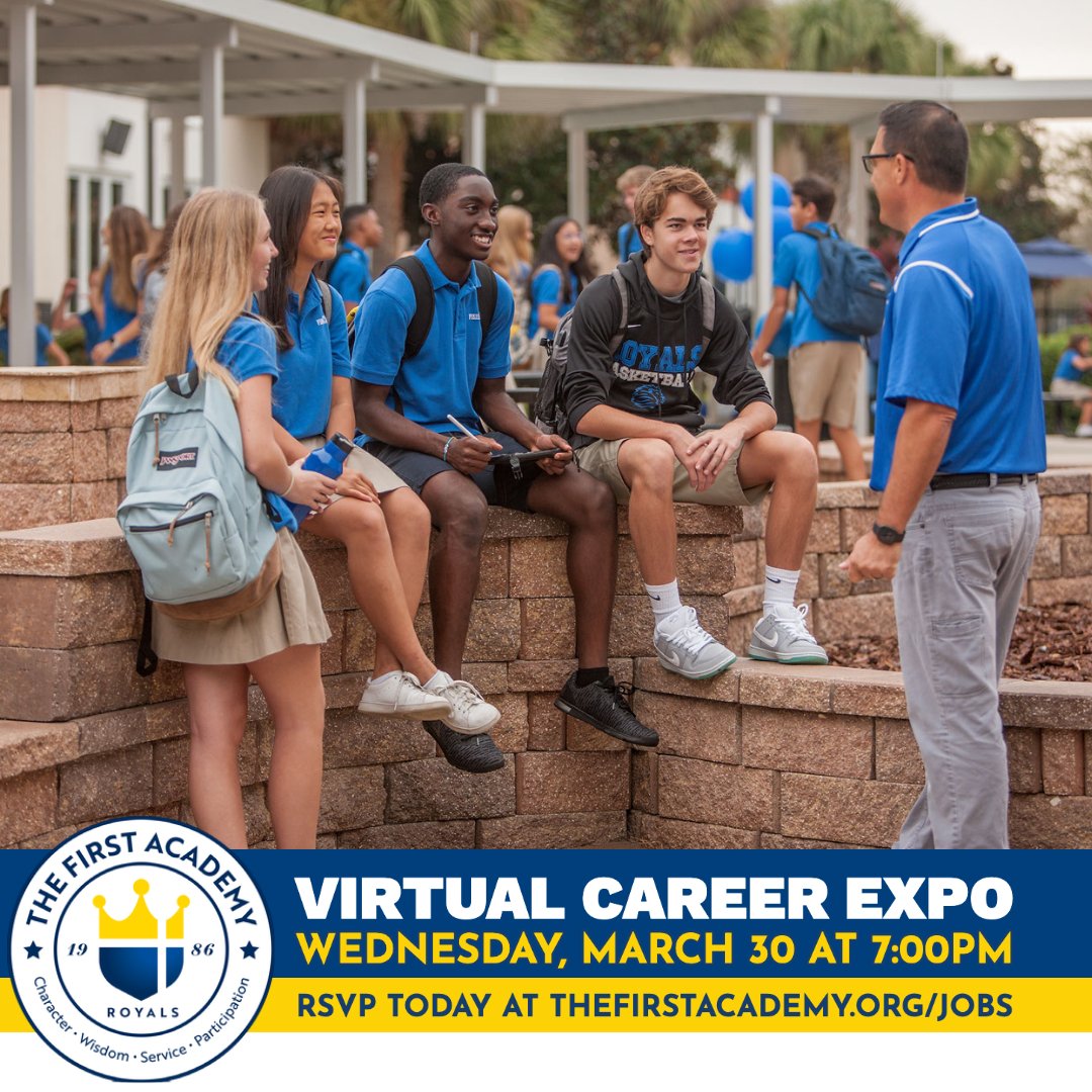 The First Academy on Twitter: Join us on Wed March 30th at 7:00 pm