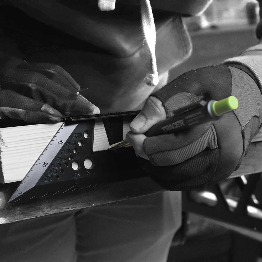 TRACERTools's tweet image. 🚨🚨NEW PRODUCT!!! 🚨🚨BRAND NEW Mitre tool! The Mitre tool has endless features from aiding in easy measuring with integrated rulers and angle scales. As well this, there is a drill gauge to help you quickly determine the required hole size!😍

#tracertools 
#markingessentials