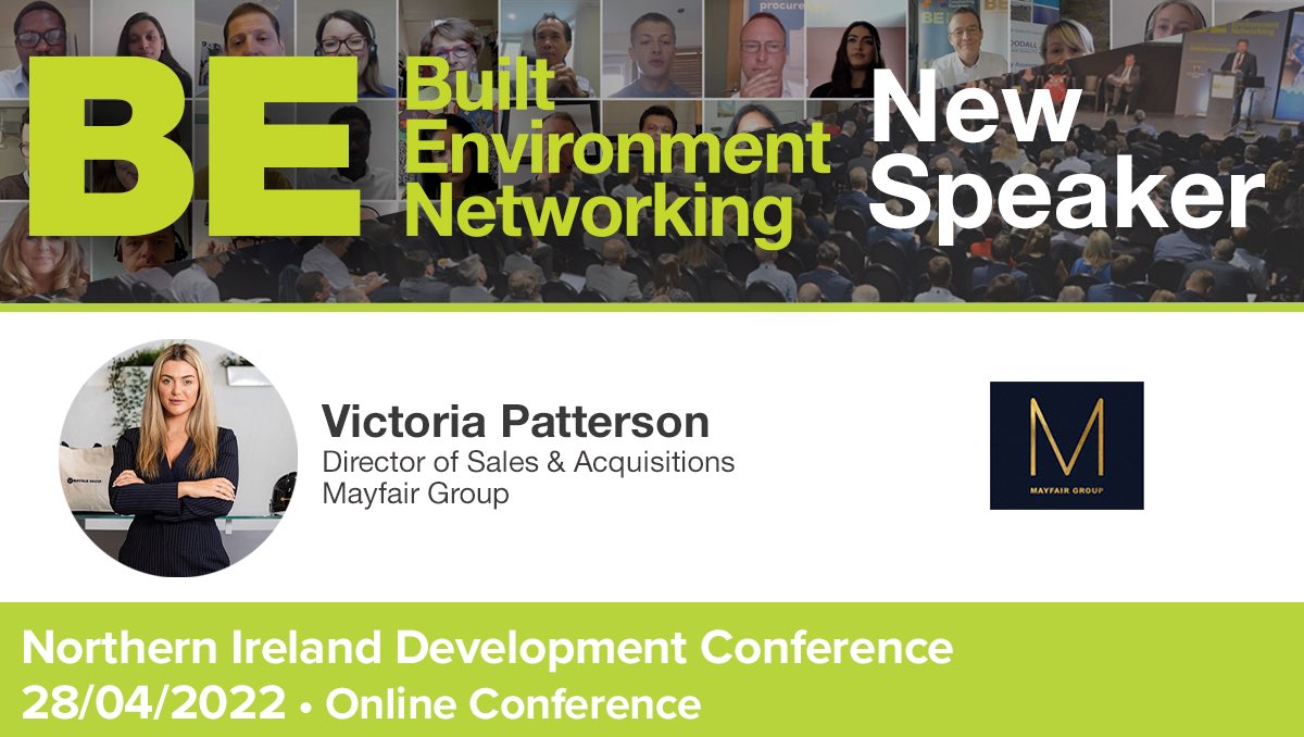 The nation’s leading housing association, developers and public sector stakeholders come together to address the housing priorities of Northern Ireland and how to deliver more affordable, better-connected homes. Victoria Patterson will be discussing these issues on Thursday 28th
