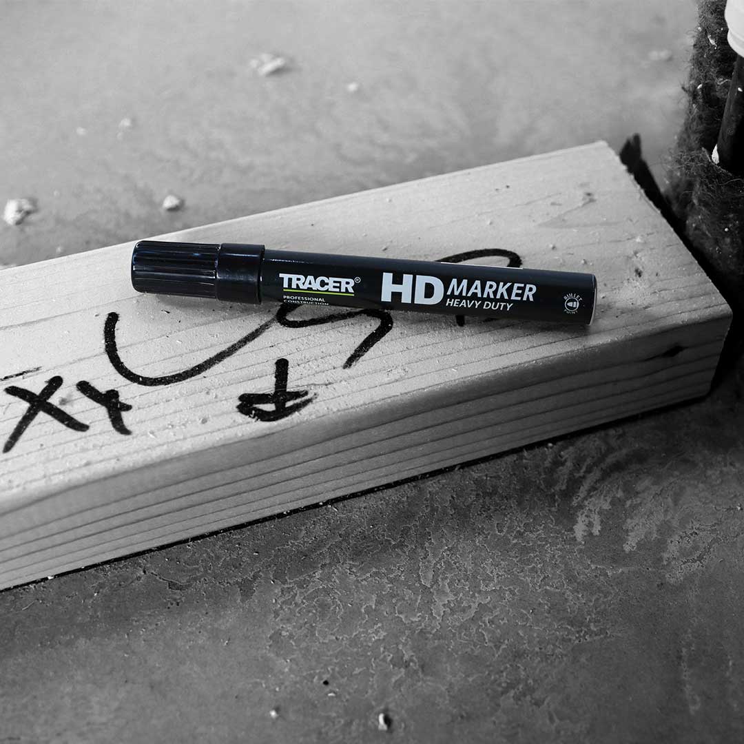 TRACERTools's tweet image. The Heavy Duty marker is Ideal For general construction marketing, with a 103mm bullet point marker and tough metal barrel with quick-drying ink. 🤩🤩

#tracertools 
#markingessentials