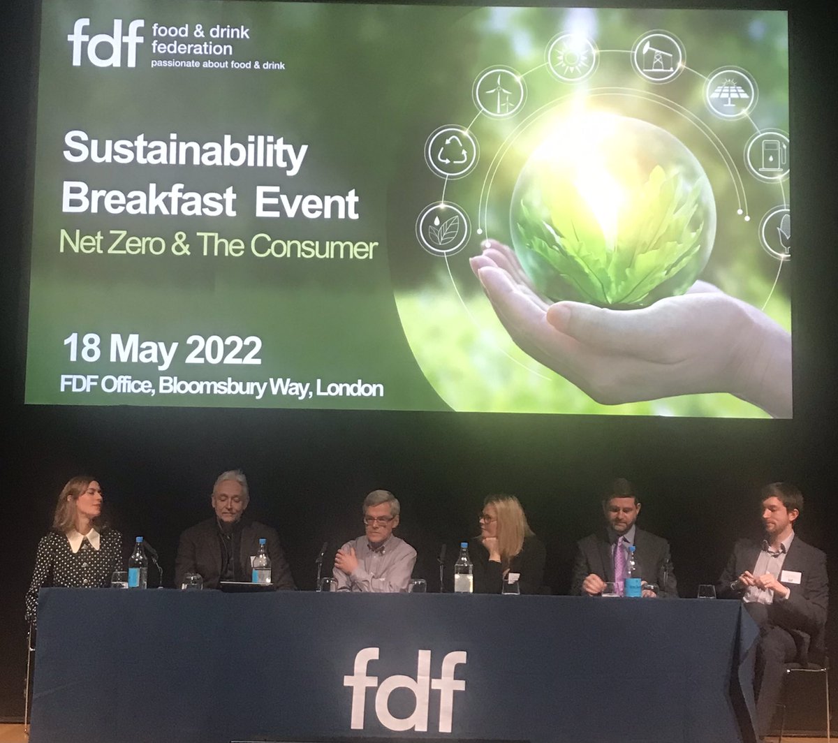 Hannechr's tweet photo. Next up at the #FDFConference @Foodanddrinkfed , the panel on #economy , chaired by @AlmondJayne FDF Director of Policy and Corporate Affairs https://t.co/2uwQUBaO0j