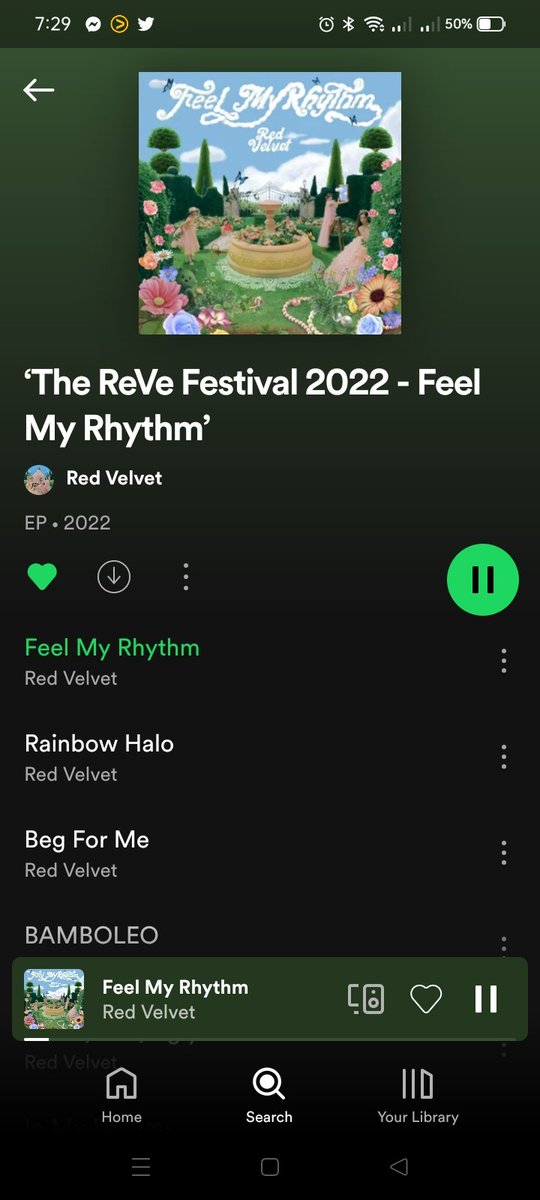 ReveluvJill's tweet photo. @RVStreamingTeam Thank you for the Spotify Premium Account. I'll stream Feel the Rhythm 24/7 😉 https://t.co/NZb8ysmJYl