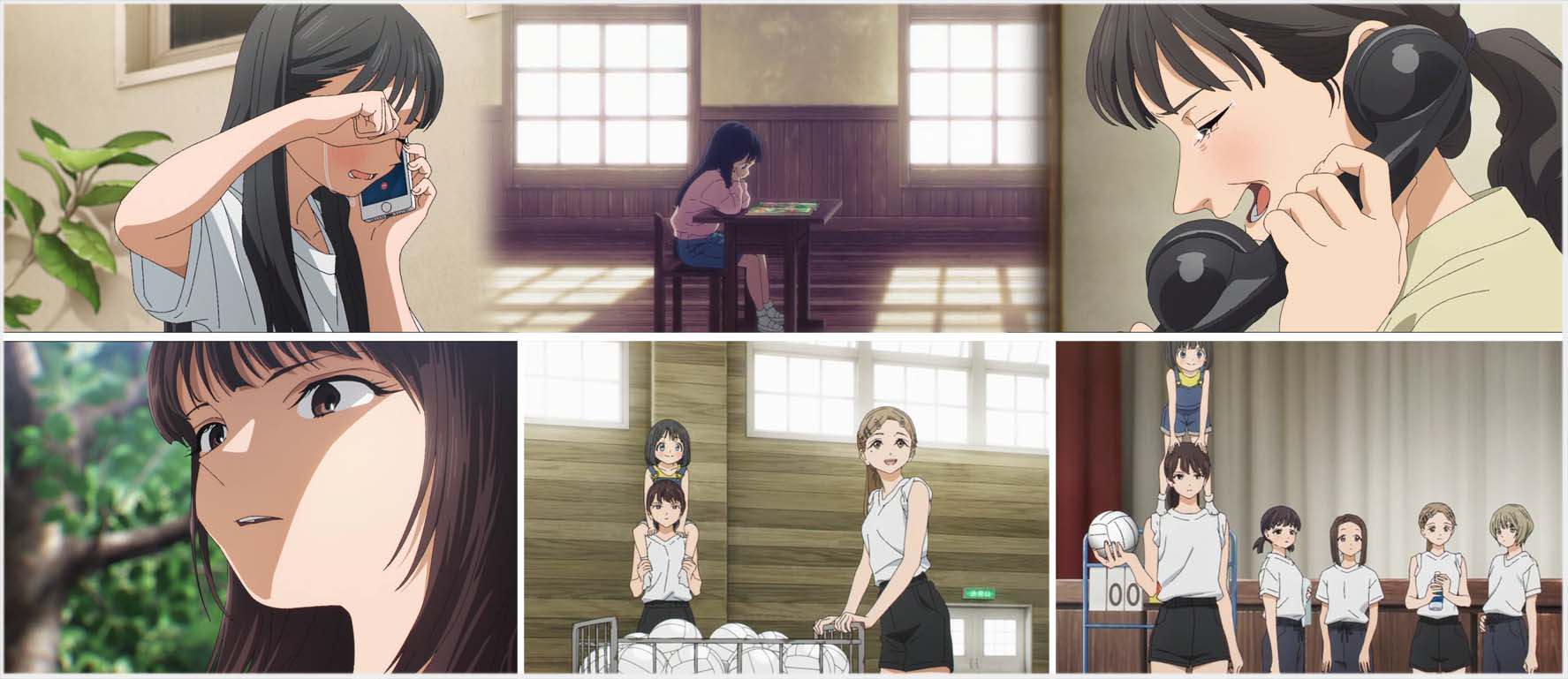 如月 はづき 明日ちゃんのセーラー服 11話 威圧感ある鷲尾さん でも整った書き文字に実直さ 花緒が懐いている様子に優しさを感じるから巧い 敬語無用の友達の様で居てくれる先生 趣ある校舎にクラスの皆で賑やかな体育館 説明を抑え 綺麗な絵と魅力ある