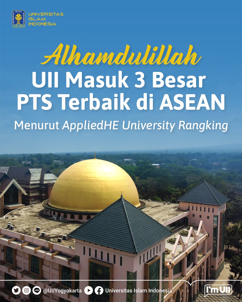 UIIYogyakarta's tweet photo. Beribu-ribu syukur dan limpahan kebahagiaan kami rasakan😇

Gimana?? Bangga kan jadi bagian dari UII🤗 https://t.co/pumLJaZjSv