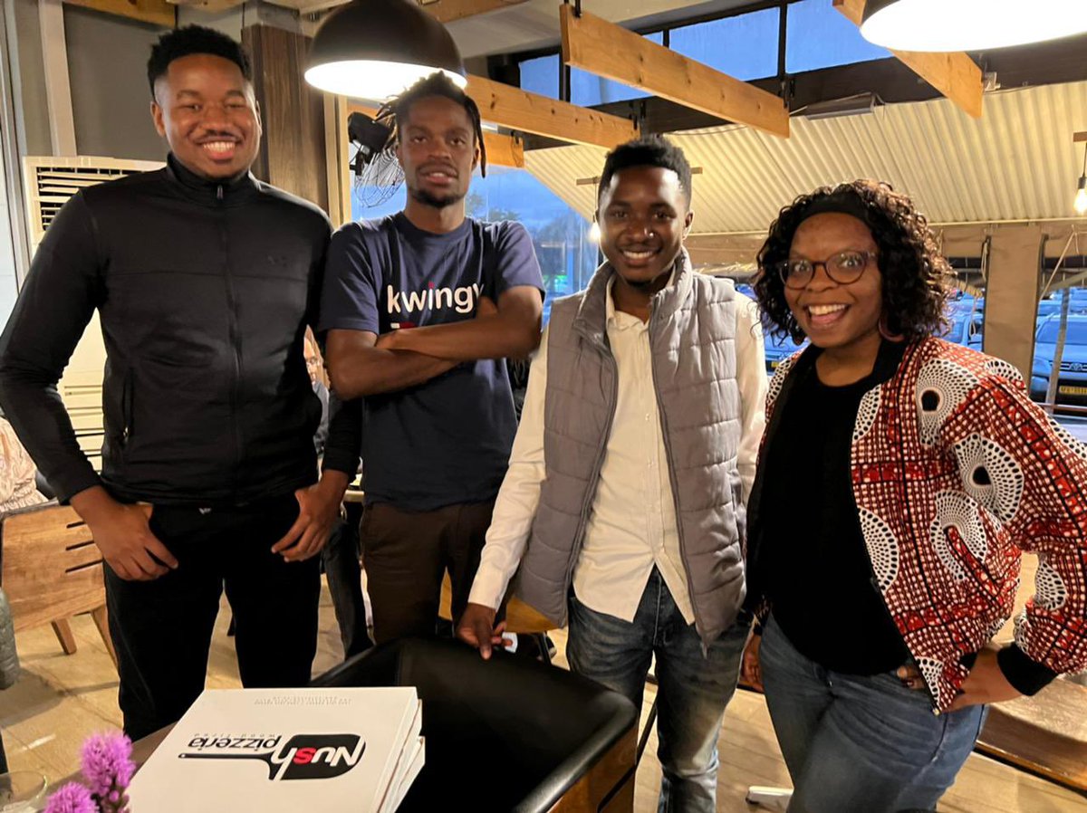 anzishaprize's tweet photo. The Anzisha Prize is on tour! 🥳

This past week we were in Harare, Zimbabwe visiting some of our fellows. 

We got to visit @makosamunyaa of @farmhutafrica, @marvenyongoro of @thehousinghubzw &amp; @Tafadzwa_Ron of @eagrozw 

#AnzishaPrize #AnzishaEffect #ChooseEntrepreneurship https://t.co/9cq5RPVpng