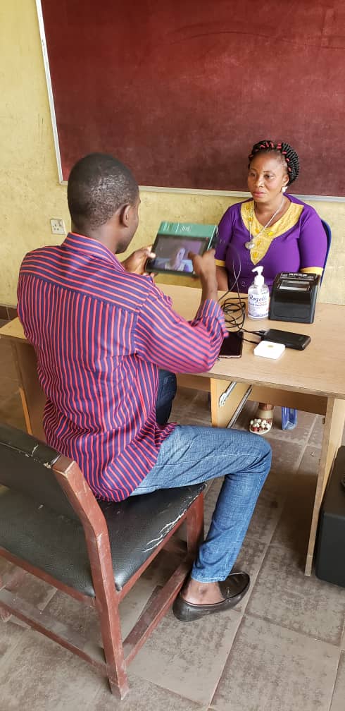 StateNoa's tweet photo. Team Etche also monitored the ongoing Ward to Ward Continuous Voters Registration at State School Umuechem on 17th March 2022. https://t.co/CVOCEwWBJN