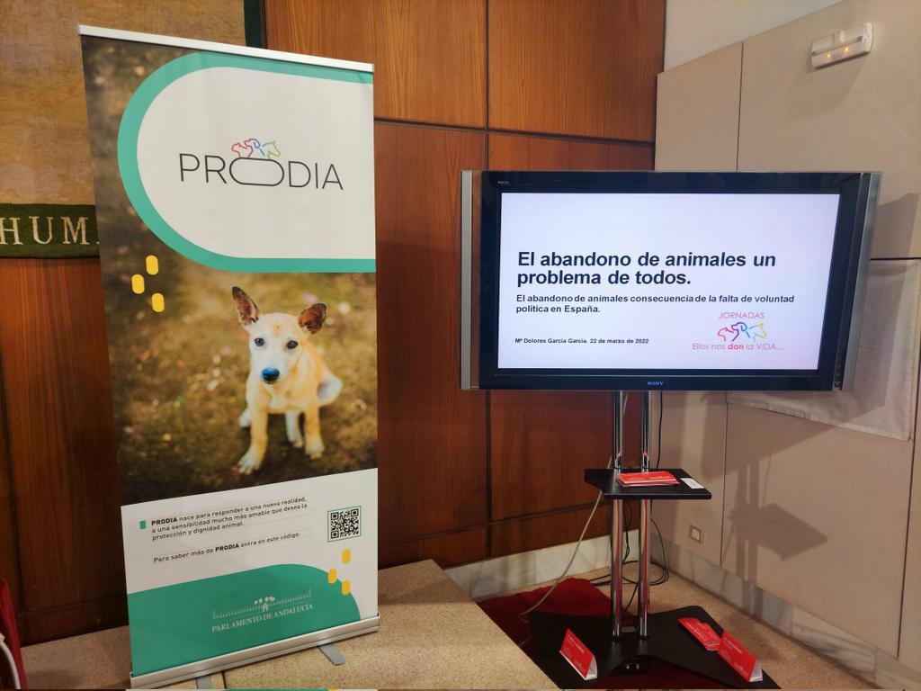 ProtectoraTlCdM's tweet photo. Hoy es un día muy importante para nuestra asociación. Nos encontramos en las Jornadas "Ellos nos dan la vida" organizadas por PRODIA en el Parlamento de Andalucía. 

A las 16.00 nuestra presidenta Concordia Márquez hablará sobre el maltrato y abandono de caballos en Andalucía. https://t.co/7YkdK2xPSY