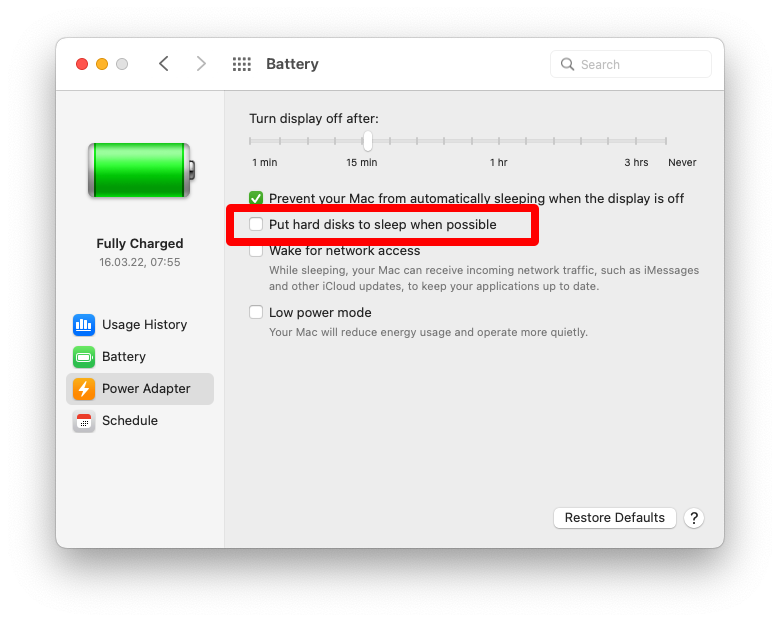 cdfinder's tweet photo. macOS 12.3 does NOT fix the bug where macOS allows external drives to sleep, even when you tell it NOT to do that. This causes massive slowdowns when these drives need to spin up all the time
#embarrassing #BugReporter #AppleBugs #FixTheBugs @tim_cook
#macOS is #buggy https://t.co/5n1n840NeE