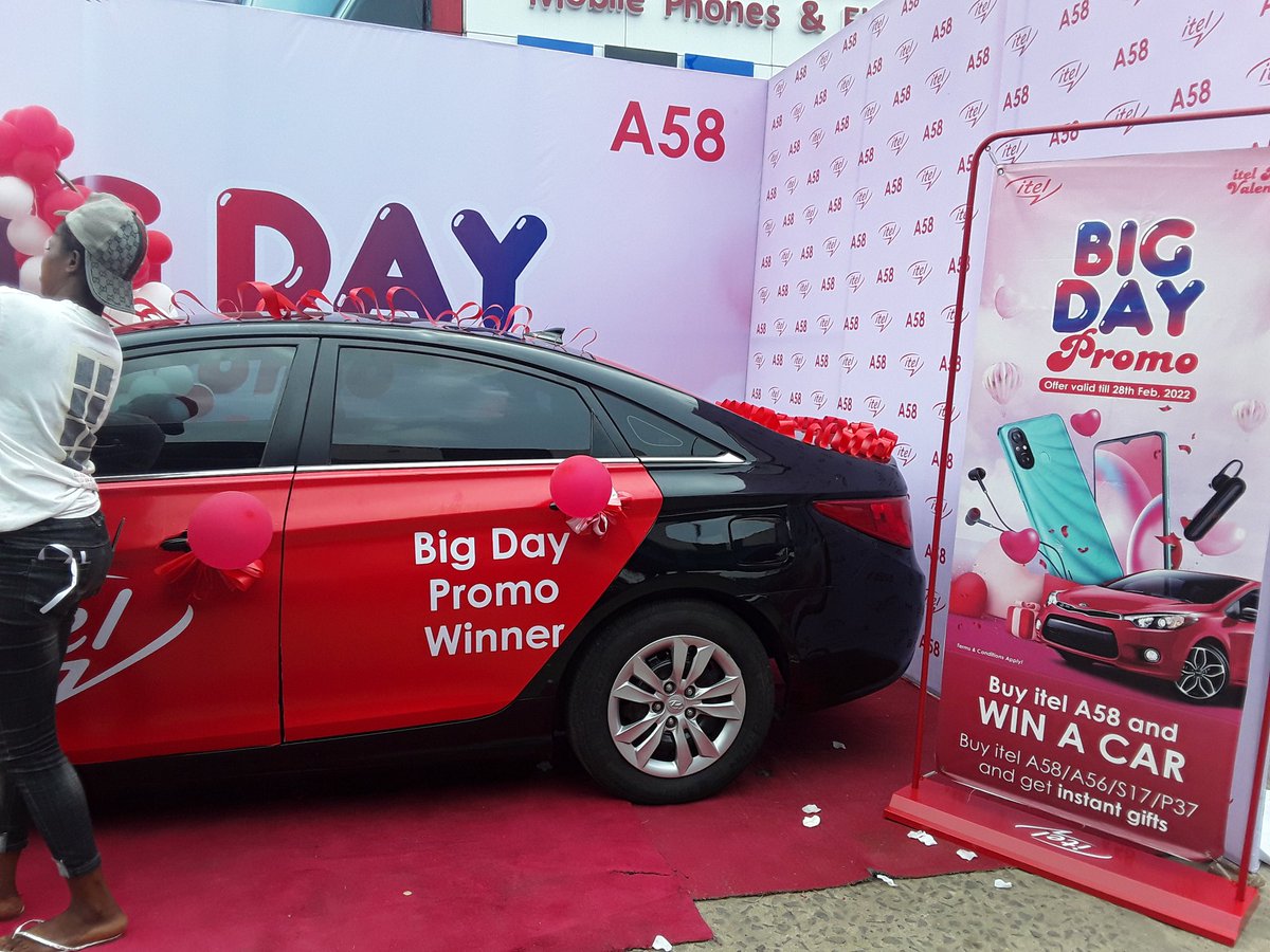 saheed_alarape's tweet photo. #BigDayPromo
#EnjoyBetterLife
#itel ππ https://t.co/V5ewSIoPC1