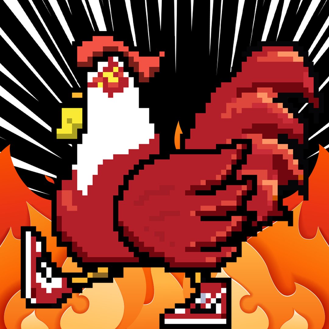 TFKChicken2022's tweet photo. 換雞潮火熱中！ ！
https://t.co/a78riYHtp6
地板價回升
第一波雞蛋幣搭配空投活動！
持有放克雞NFT 火熱雞神眷顧

#opensea #Thefunkychicken #OpenSeaNFT #NFTs 
#polygon #PolygonNFT #polygon_nft https://t.co/dFswN99mR1