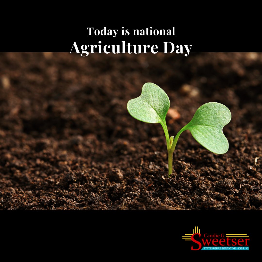 🌱 Today is #NationalAgricultureDay — a day to recognize and celebrate the abundance provided by our farmers and ranchers. 🌱
#thankafarmer #thankarancher #NationalAgDay #AgDay2022 #farmerswife #dist32rocks