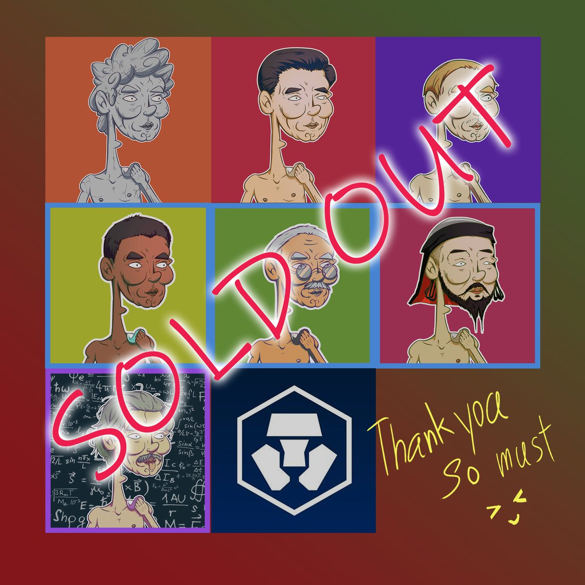 DrSiamMan's tweet photo. Thank you so much for support me 💌
👇
Snapmaster-Rare-NFT Market
torzzhd
Coreyjg93 @CG_NFT9
 
i will do my best😤😤😤
#CRO #CROart #CROfam #cryptocomnft #cryptocommunity  #NFTs #NFTCommmunity  #nftart #nftcollector #nftcollectors #ThaiNFT https://t.co/a17ep27TYf
