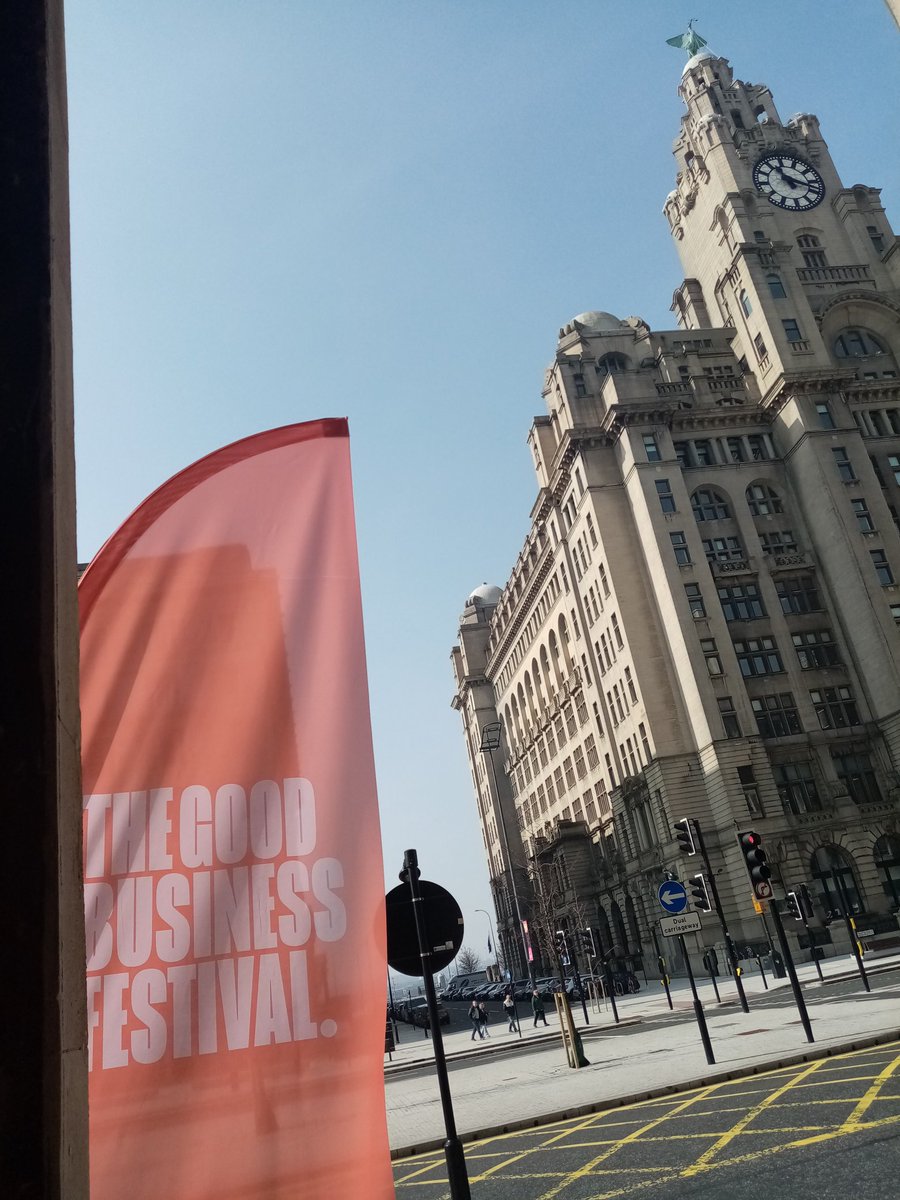 And we're off! Brilliant 1st hour at the SME business clinic at <a href="/OhMeOhMy_Liv/">OhMeOhMy_Liv</a> wonderfully inspiring conversation with Dr Tony Bradley from <a href="/LiverpoolHopeUK/">Liverpool Hope University</a> on business sustainability #thegoodbusinessfestival