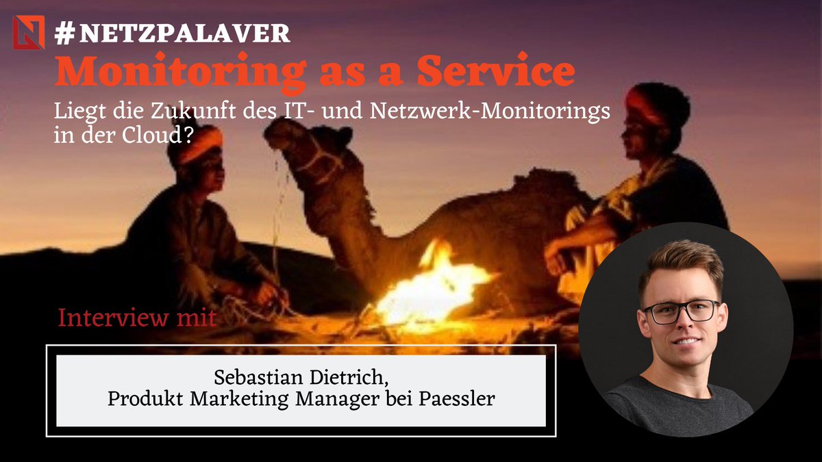 netzpalaver's tweet photo. IT- und Netzwerk-Monitoring aus der Cloud

Interview mit @PaesslerAG 

#Paessler hat seine #Monitoring-Lösung #PRTG als #MonitoringasaService in der #Cloud adaptiert. Netzpalaver sprach mit Paessler, darüber, was die Vor – und Nachteile von #MaaS sind.

https://t.co/xAZheVClzo https://t.co/buujTr1Nkj