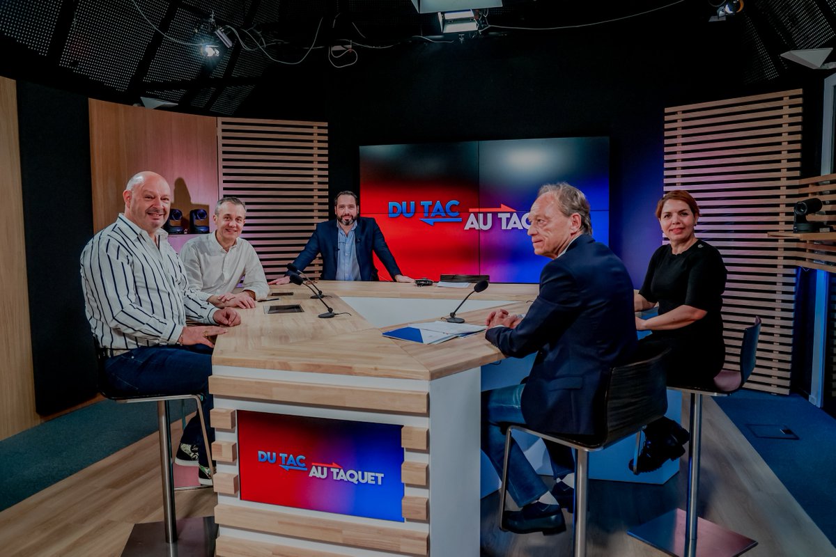 tv7_sudouest's tweet photo. 🗯 À l'approche de la #Présidentielle, retrouvez ce soir, dès 19h30, le premier numéro de notre nouvelle émission de débats : DU TAC AU TAQUET.
🎙 Présentée par @SotaXavier
✏️ Caricaturée par @RodolpheUrbs

Toutes les infos ⤵
https://t.co/GrXJAVKlkd
#DTAT https://t.co/5z6HuH3GxH