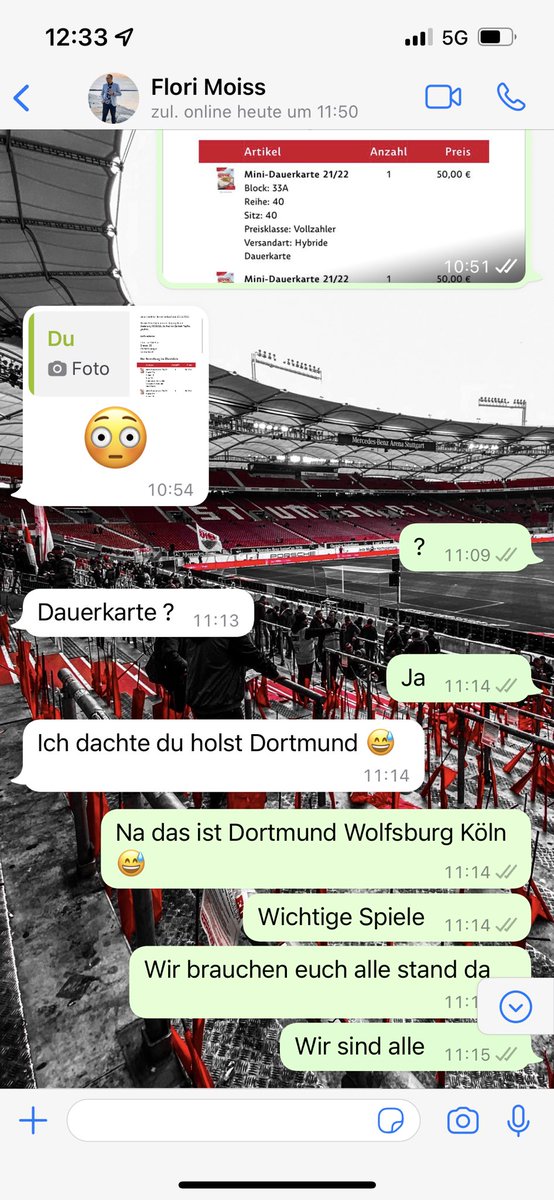 Mini Dauerkarte ✅✅✅ #vfb #cannstatterkurve #takemymoney <a href="/MoissFlori/">FloriMoiss1893</a>