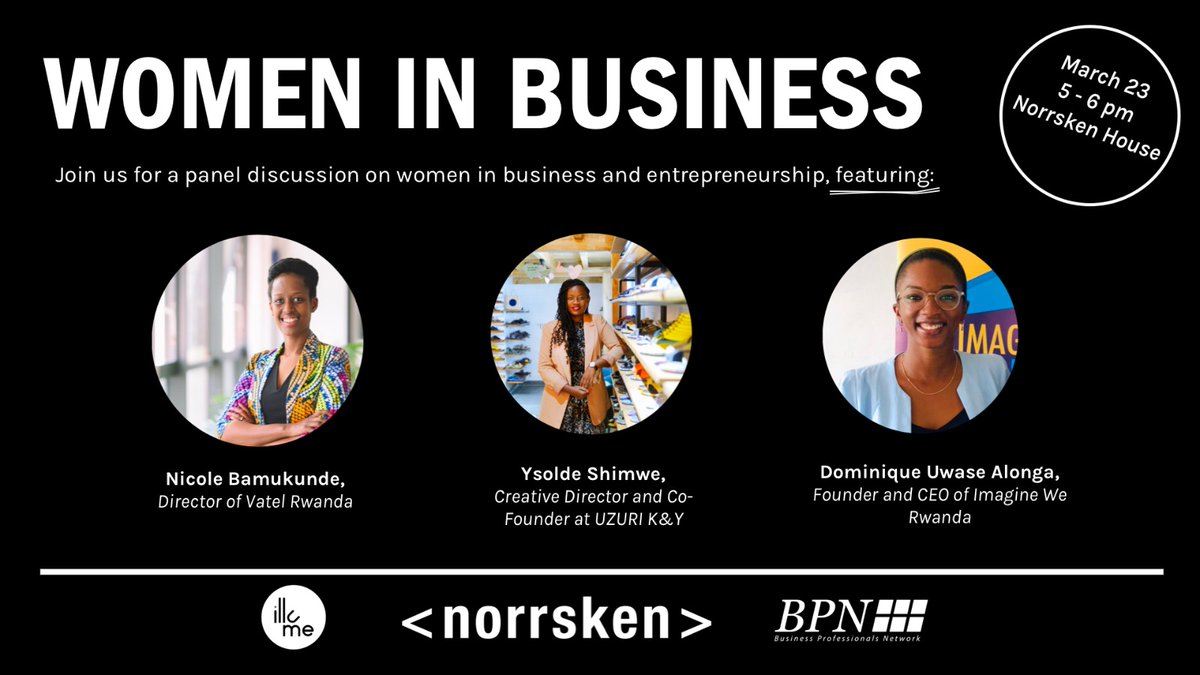 In collaboration with <a href="/norrskenEA/">Norrsken East Africa</a> &amp; <a href="/eeloom/">illume creative studio</a>, we are delighted to host a Women's Month talk with #BPNWomenEntrepreneurs who will be sharing experiences on what it is like to build &amp; grow a business as a woman. Join us tomorrow at 5pm. Vaccination cards are mandatory! #WomensMonth