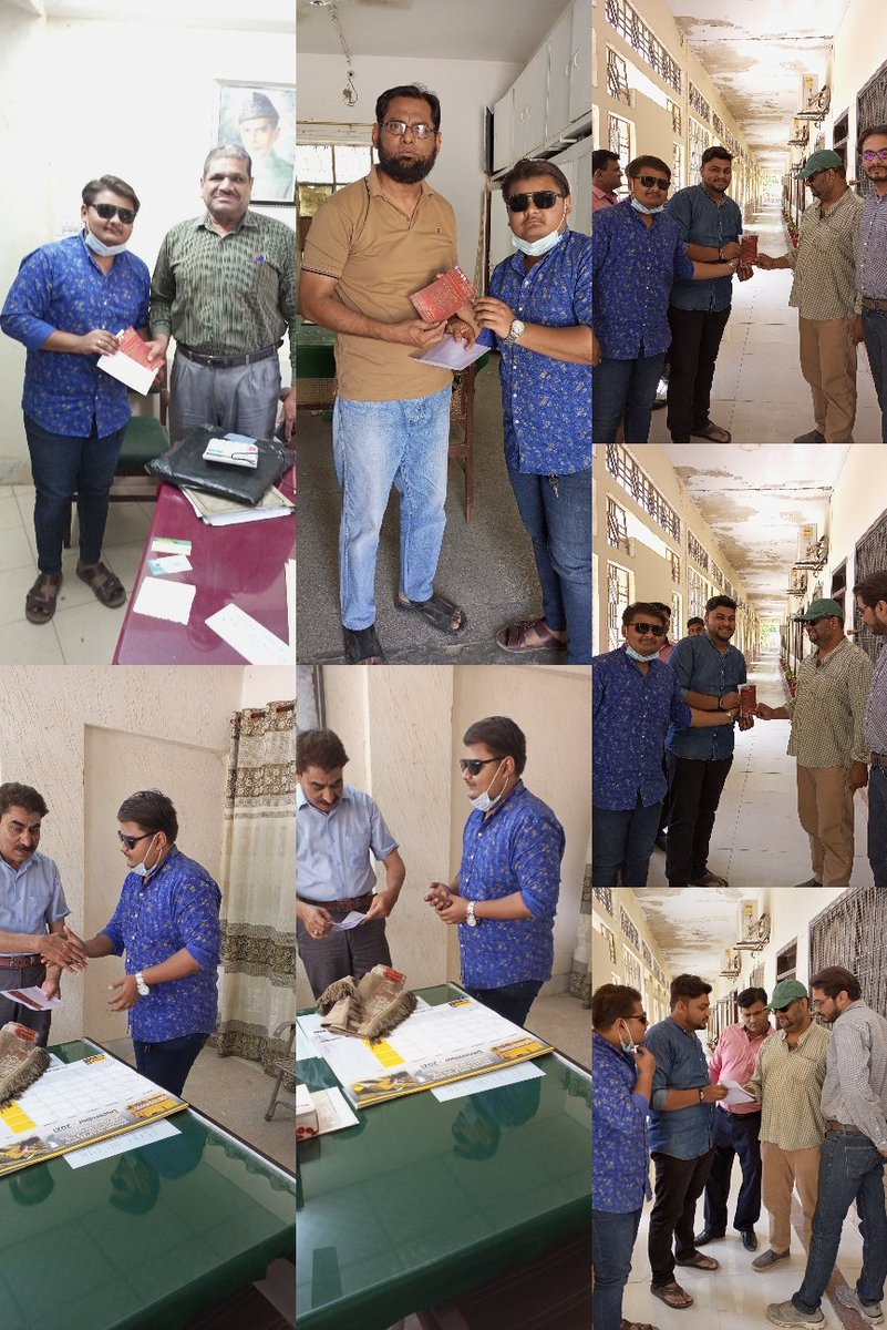 APMSO_SecB's tweet photo. آج بروز منگل مورخہ ۲۲مارچ۲۰۲۲ کو سینیر جوائنٹ سیکٹر آرگنائزر مرزا یسار بیگ بھائی اور سیکٹرمیمبر مرزا عمر بیگ بھائی نے سٹی کالج, سراج الدولہ کالج اور نیو کراچی مونو کے پرنسپل اور اسٹاف کو آج رات ہونے والے عظیم الشان مادرِ ملت عالمی مشاعرے میں شرکت کی دعوت دی
#sectorB
#APMSO https://t.co/BQra2bHdOr