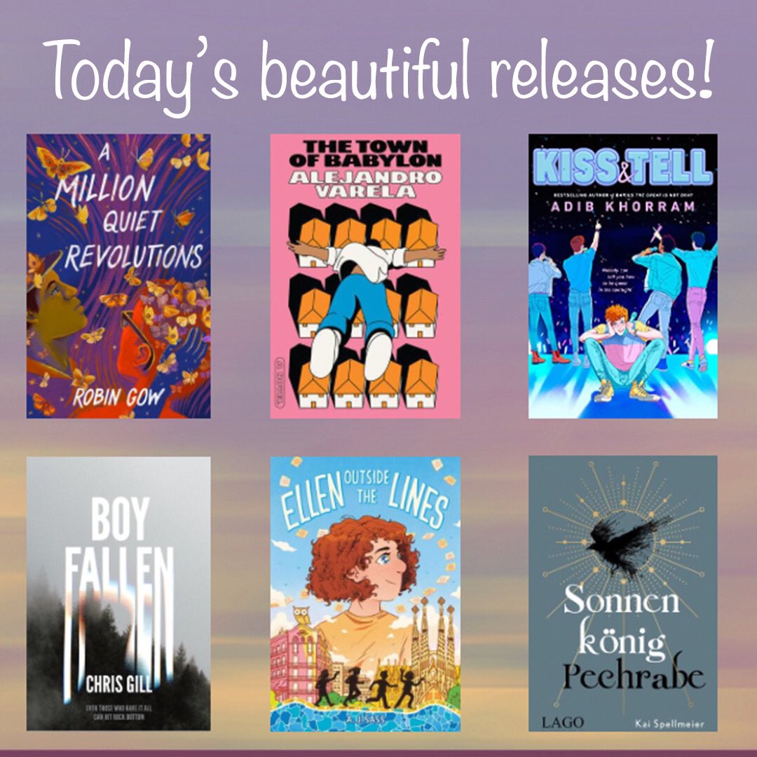 MariekesMBooks's tweet photo. Today’s fabulous releases by @gow_robin_frank @drovarela @adibkhorram @matokah @chrisgillbooks and Kai Spellmeier!! I had the honor of reading four of these books early and I loved them all so much! And I’m dying to read The Tower of Babylon and Sonnenkönig, Pechrabe! https://t.co/i4aq40VM7O