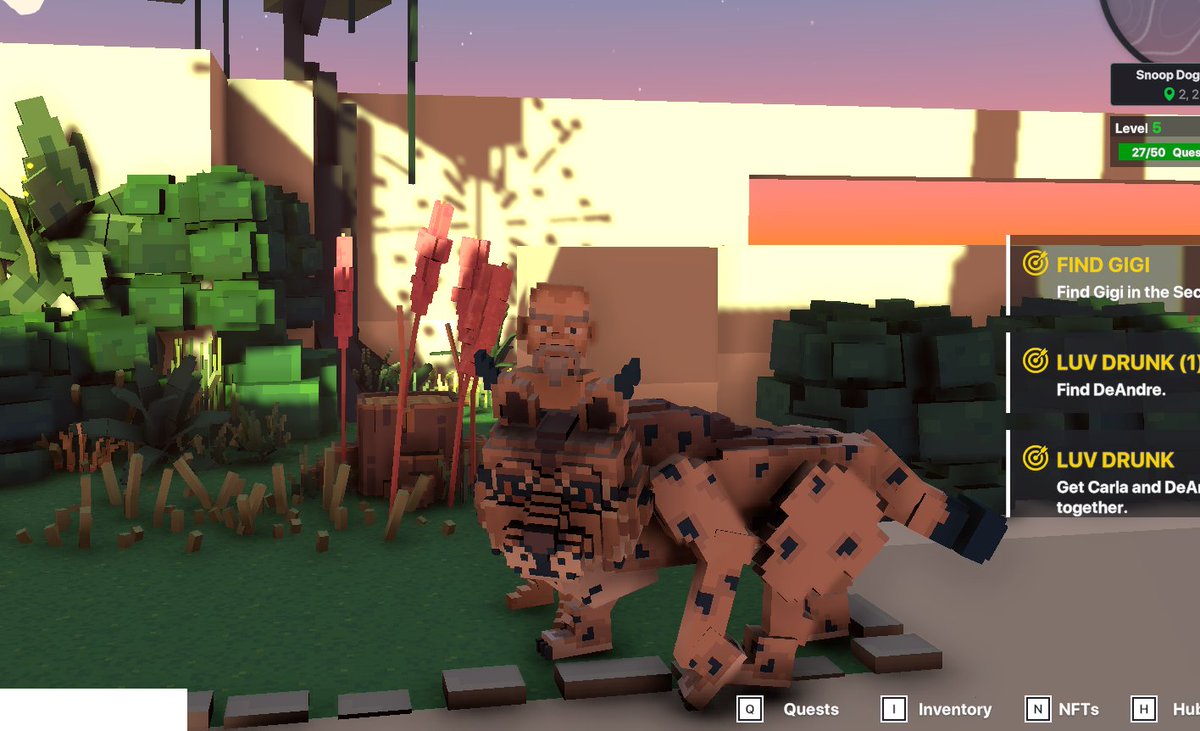 ArjnarongJ's tweet photo. @TheSandboxGame I just participated in the daily #SandboxAlphaS2Contest for a chance to earn up to 1,000 $SAND! Starting March 21 - Find Martha in the Snoop Dogg Mansion. Check out my screenshot below!
👇 #SandboxAlphaS2 https://t.co/0rm92f8s9p