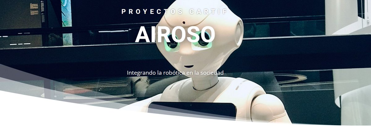 CARTIFCT's tweet photo. 🤖El proyecto #AIROSO de @CARTIFCT surgió como una necesidad de integrar a la #robótica en la sociedad a través de dos vías:
▪ Convivencia de #robotssociales con personas mayores;
▪ Interacción humano-robot.
Conoce todos los detalles ➡ https://t.co/COFcxAzxap https://t.co/PyD9vqEhrY