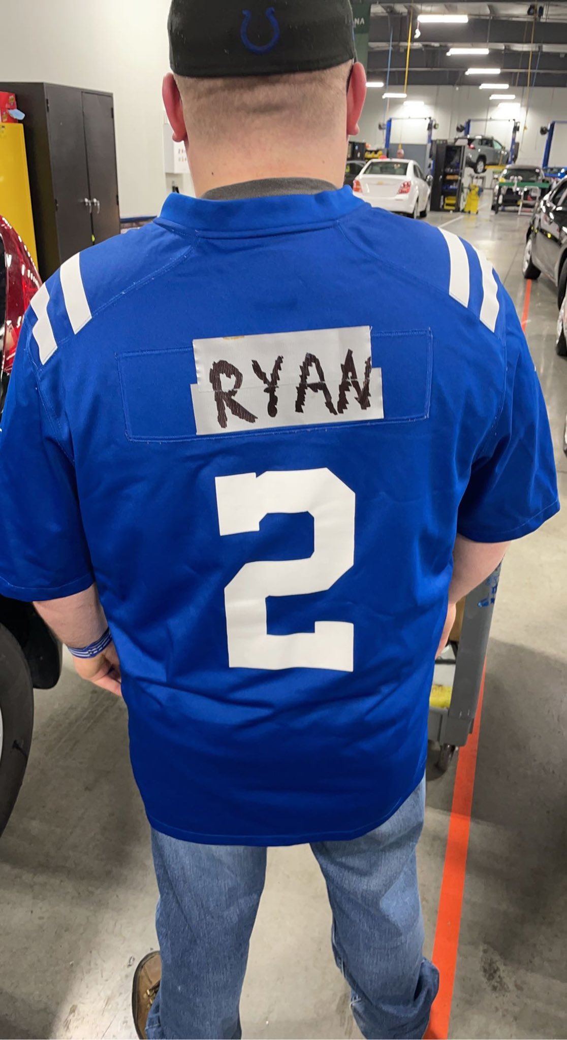 Men's Nike Matt Ryan White Indianapolis Colts Game Jersey