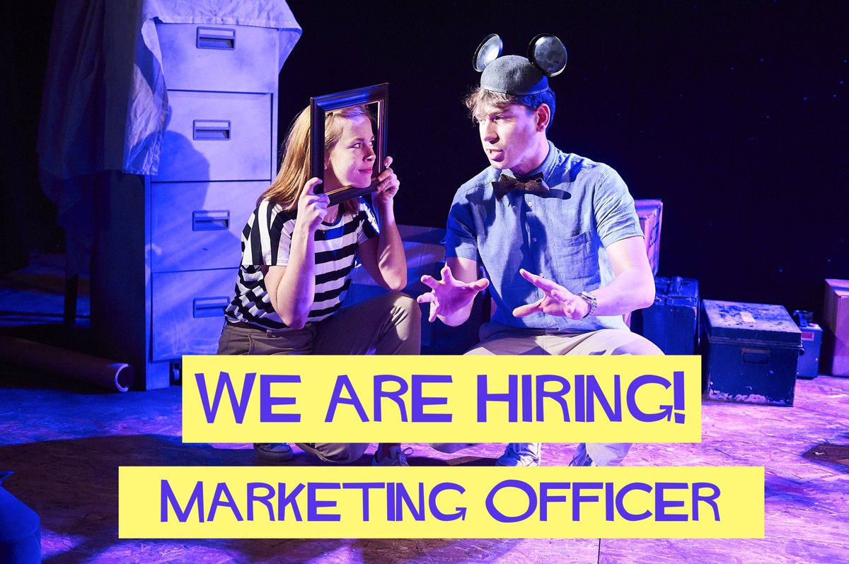 WeAreRoustabout's tweet photo. We are looking for a #MarketingOfficer to join our team &amp; help us engage new audiences for our upcoming projects. Is this you? 

More info: https://t.co/2Z0KMpf9Ao
Applications close: 5pm, Apr 1. 
Interviews: Apr 7.

#job #marketing #bristol #familytheatre #theatre #artsjobs https://t.co/BB73jN8mZn