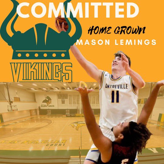 I’m proud to announce that I will be furthering my basketball career and education at Glen Oaks. @GlenOaksMBB