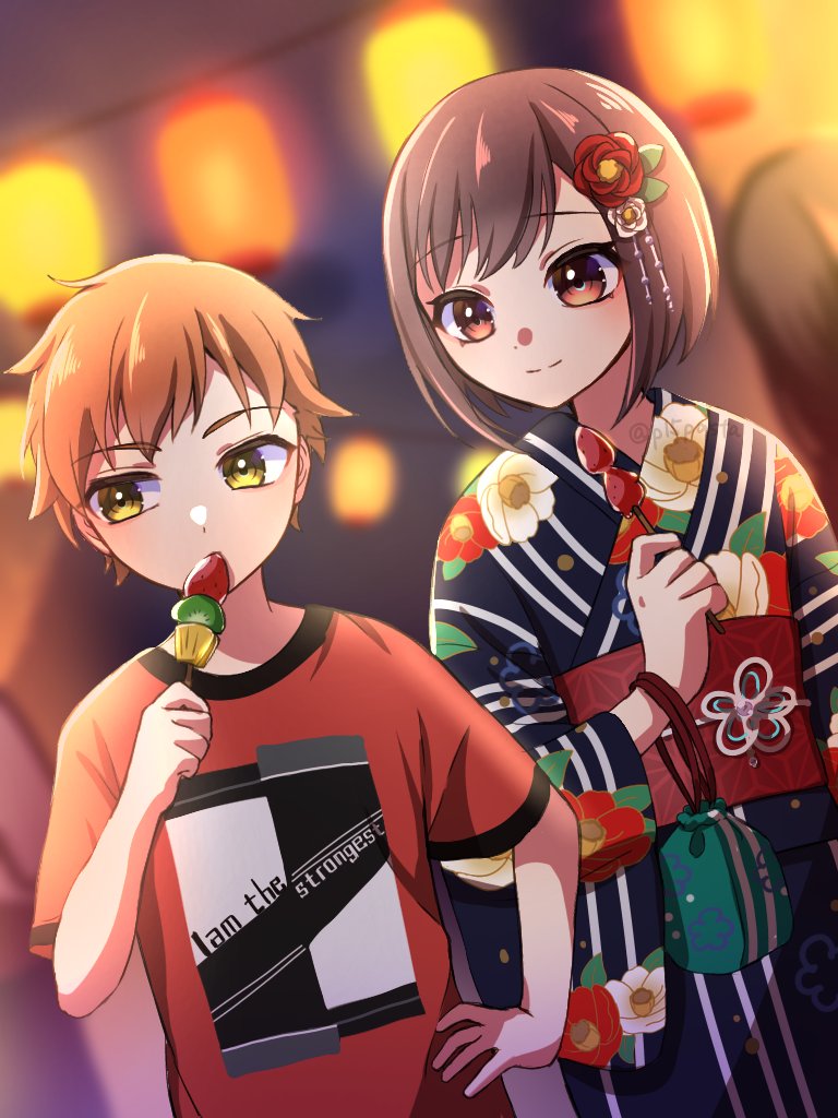 いつかの夏祭り 62日目 #東雲絵名を誕生日まで100日間描く #東雲絵名