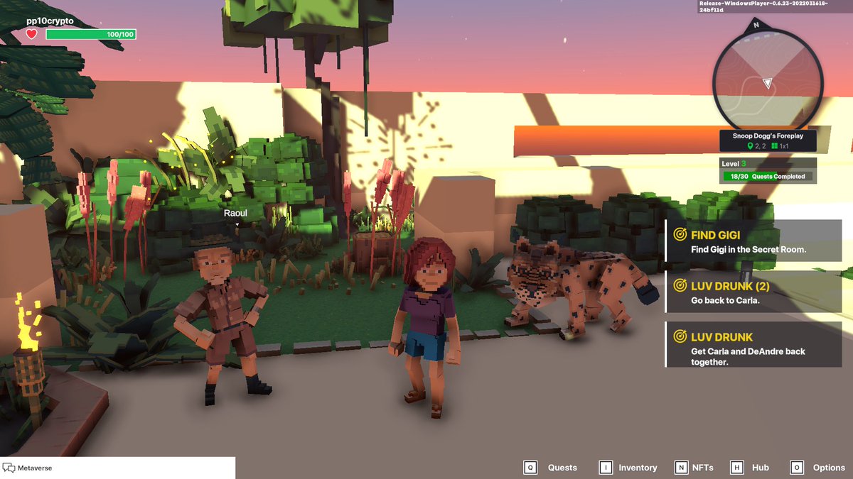 ppsibcrypto's tweet photo. @TheSandboxGame I just participated in the daily #SandboxAlphaS2Contest for a chance to earn up to 1,000 $SAND! Starting March 21 - Find Martha in the Snoop Dogg Mansion. Check out my screenshot below!
👇 #SandboxAlphaS2 https://t.co/YvWY5Zy6eg