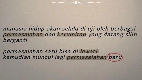 Right ? 

Sirkel / Putra Sirega / Umur 20an Cinepolis / Ketua MK