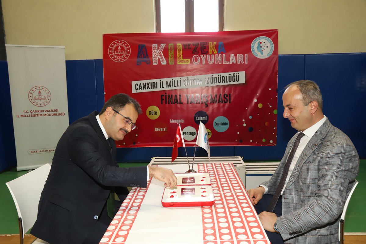 CankiriValiligi's tweet photo. Valimiz @AbdullahAyaz78 Akıl ve Zeka Oyunları İl Finaline Katıldı.

Detaylar 👉 https://t.co/HTHiNpn5ZT https://t.co/mxFhozM7aG