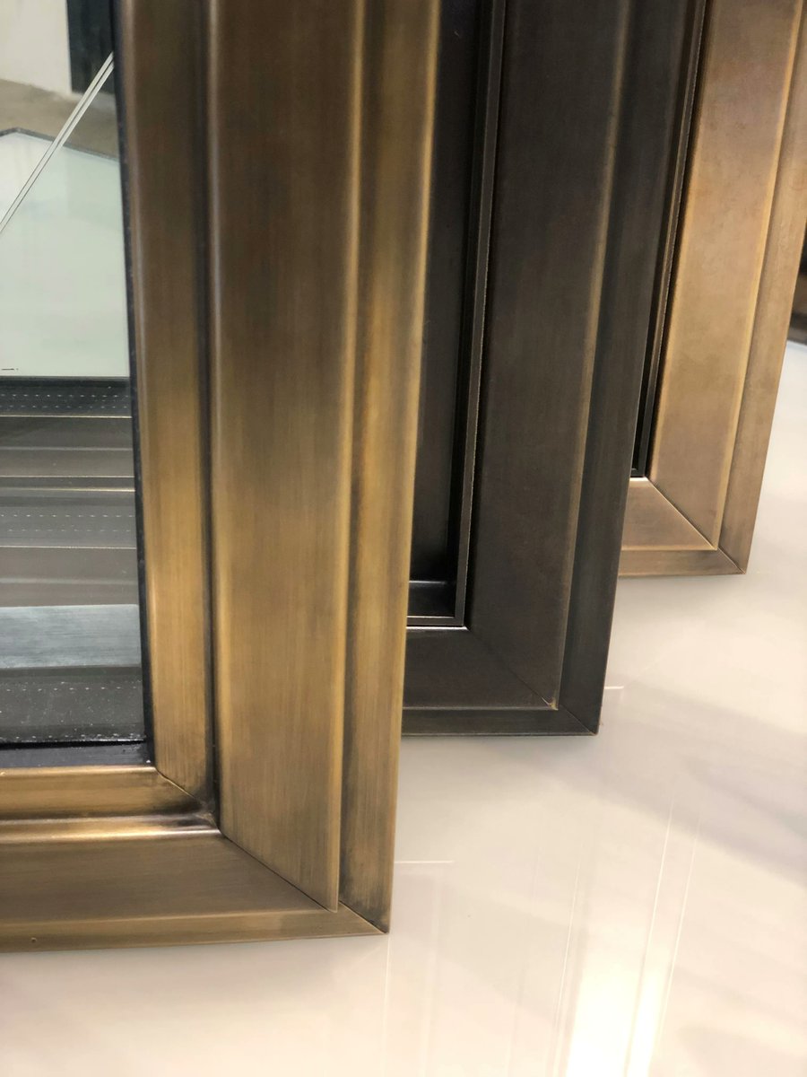 steel_windows's tweet image. "Creativity takes control"- Henry Matisse
.
At Optimum, options to utilize our "Living Finish" to take your steel window and door project to the next level can make all the difference. True, unique character is achievable w/ expertly, hand-applied patina. #StyleMeetsFunctionality