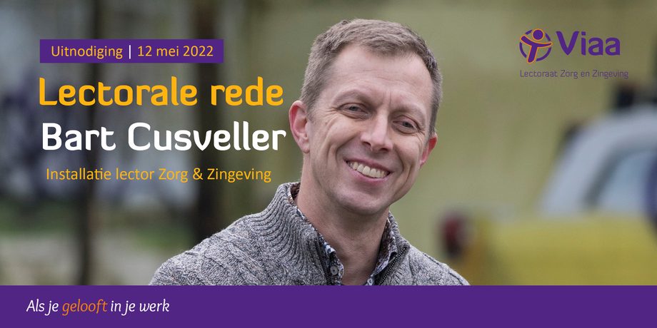 viaazwolle's tweet image. Op 12 mei installeert Hogeschool Viaa dr. Bart Cusveller als lector Zorg en Zingeving. Er zijn workshops en dr. Bart Cusveller spreekt een rede uit.
Wil je hierbij aanwezig zijn? Geef je dan op via viaa.nl/evenement/lect…