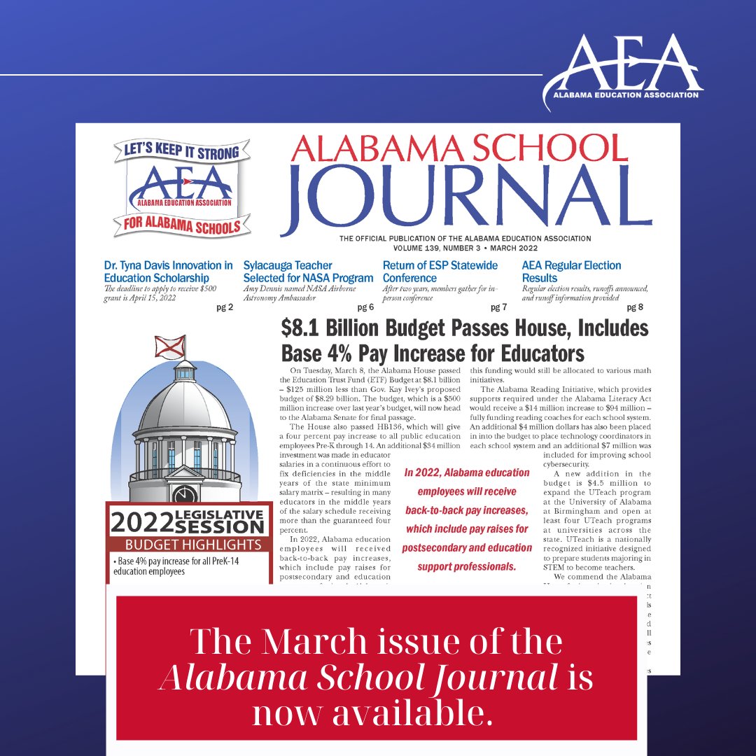 Alabama Education Association tweet media