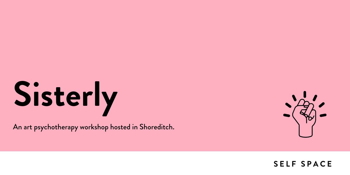 theselfspace's tweet photo. Join us and a group of likeminded women exploring self reflection through creative therapy. Hosted in our new space on the High Street in Shoreditch, limited tickets available: https://t.co/JABNVkX8Yh #arttherapy #selfexpression #mentalhealth #wegotyou https://t.co/XlQQyNz5zL