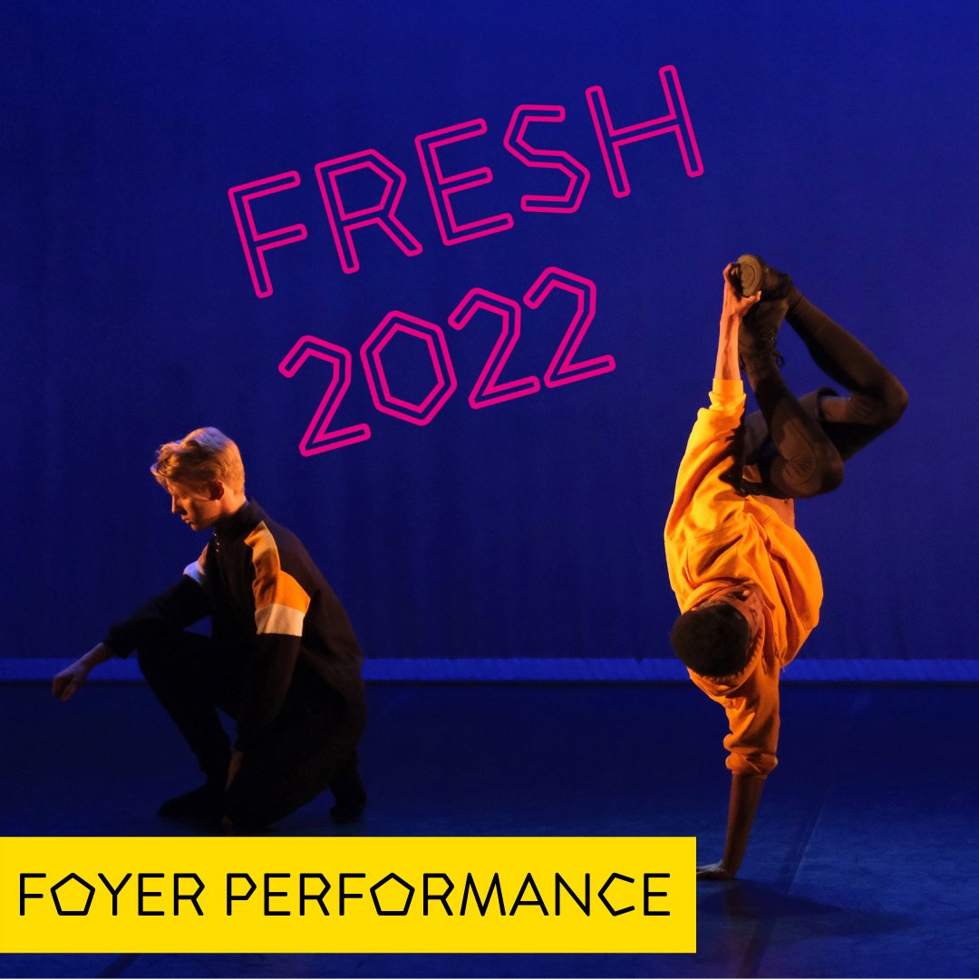 YorkshireDance's tweet photo. 10 days until FRESH 2022! Join us on 1 &amp; 2 April for our annual youth dance festival.

We are going to introduce you to the groups performing in the Foyer at @LeedsPlayhouse ahead of the Evening Performances on Sat 2 April (6:45pm)

Find out more and book: https://t.co/bYkcOA0Jx2 https://t.co/CIxU2XKbB7