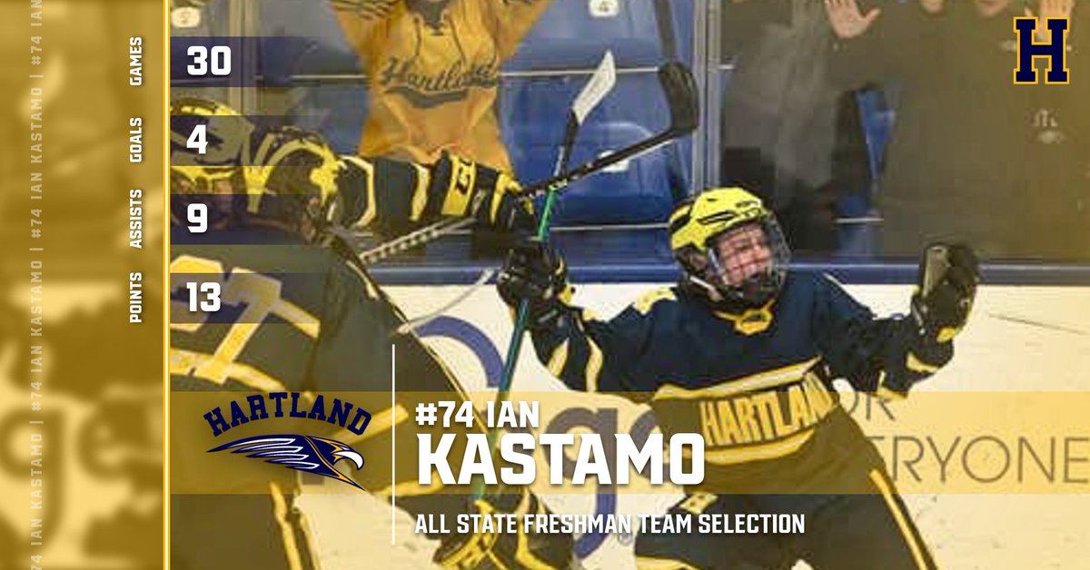 #74 IAN KASTAMO

ALL STATE FRESHMAN TEAM SELECTION

(AND ONE VERY BIG GOAL)
