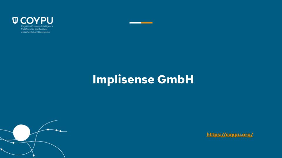 CoypuProject's tweet photo. .@Implisense stellt umfangreiche Unternehmensdaten bereit, ist für die Erfassung strukturierter Datenquellen verantwortlich und führt Analysen von Finanzdaten und Firmennetzwerken durch. https://t.co/jieeUQ5VsF #PartnerWeek #CoypuProjekt https://t.co/V0rNsWwtgg