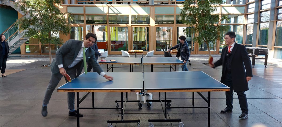 In the Netherlands, Innovation is extracted while also having fun at the office. <a href="/MeinyPrins/">Meiny Prins</a>. Together, we looked far over the mountains on how we can make #food and #Horticulture #vegetables made by the next generations. <a href="/WorldHortiCentr/">World Horti Center</a> <a href="/AgriNLembassy/">NLAgri_Jak,KL,Sin</a>